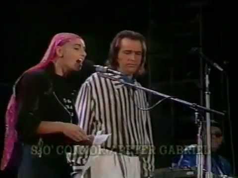 Peter Gabriel & Sinad O'Connor - Don't Give Up (Chile, 1990)