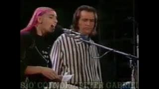 Peter Gabriel & Sinéad O'Connor - Don't Give Up (Chile, 1990)