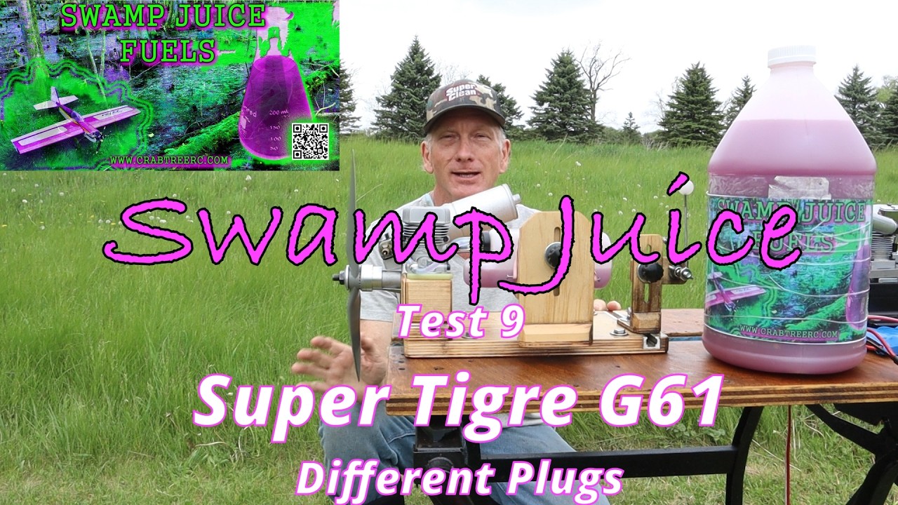 Swamp Testing Swamp Juice Test 9 ST G61 DIfferent Plugs - YouTube