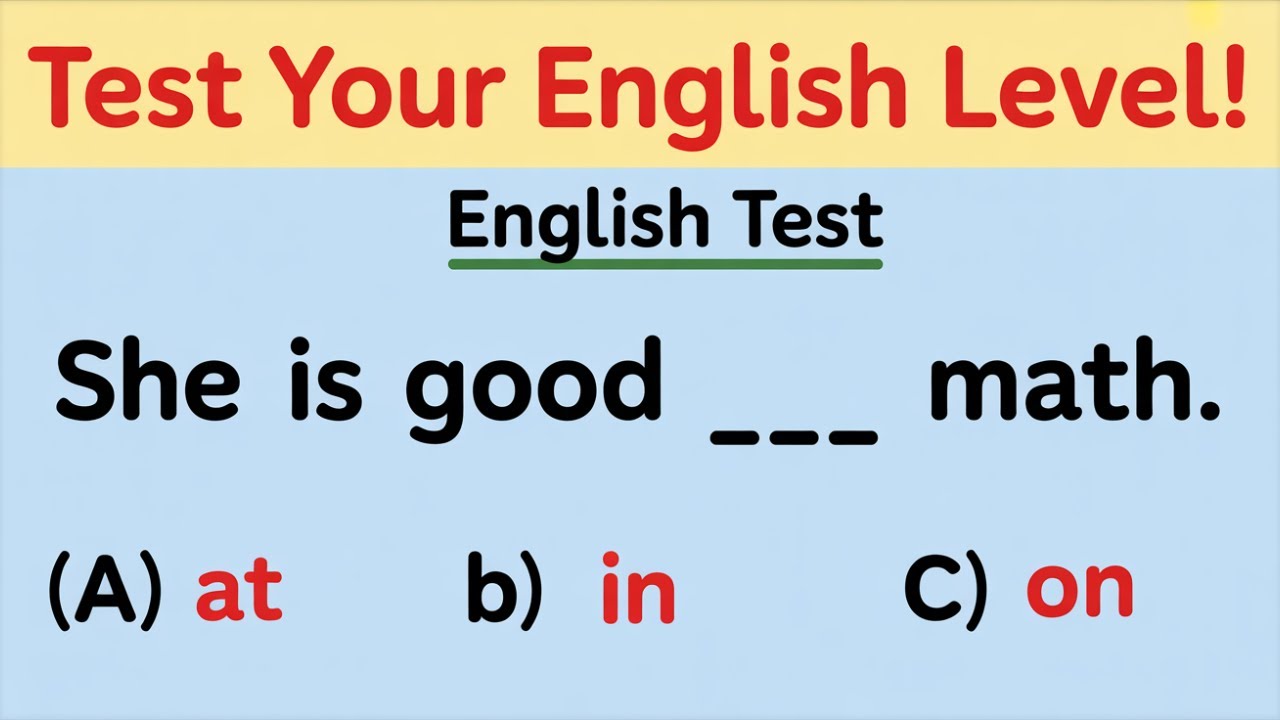 English Grammar Quiz: Many People Fail This Test - YouTube