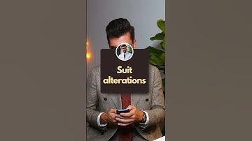 Suit alterations: what’s possible?!