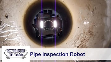 Pipe Inspection Robot with 360 PTZ Camera by SuperDroid Robots