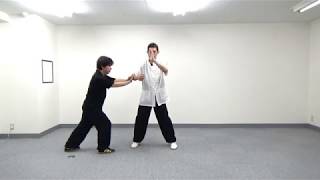 【太極拳】雲手：仙骨で起こす波×腰(yao)の回転※用法ではありません（＃213）