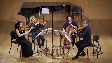 Mozart String Quartet in B flat Major, K. 458 “Hunt” - Carmel Quartet