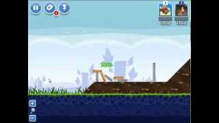 Angry Birds Poached Eggs Level 2 Three-stars Walkthrough