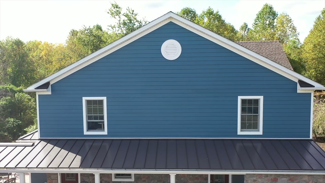 Alside Ascend Siding Laguna Blue YouTube