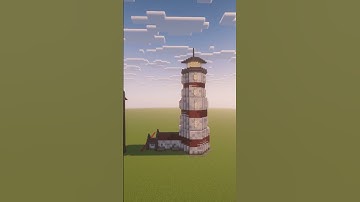 Building a light house in Minecraft!  #minecraft #minecraftbuilding #series