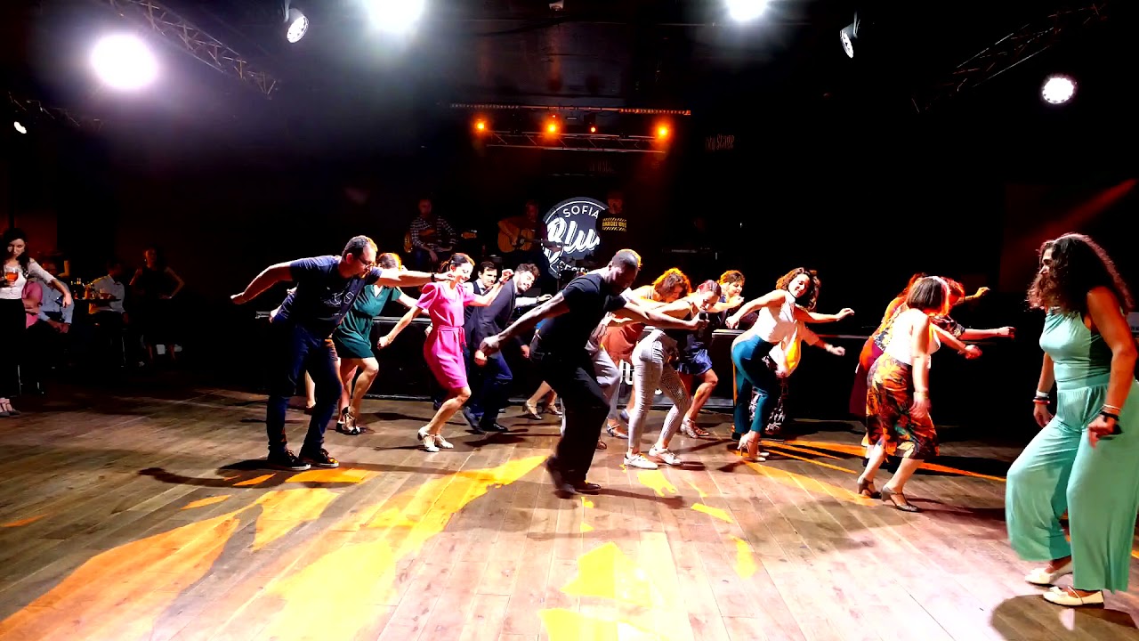 Jean-Charles Zambo (Joyss) and his student's solo blues impro in Sofia Blues Festival 2021