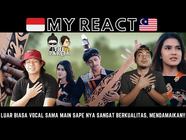 SUNGGUH TENANG DI DENGAR! Malaysia react Berkibarlah Bendera Negeriku - Syarla ft. Alif Fakod class=