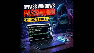 Bypass Windows 10/11 Local Passwords in 5 Minutes! (100% Free - USB Method) 🔑💻