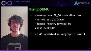 Arch Conf 2020 - Bootstraping a minimal image for kernel development