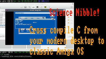 Cross compilation for Amiga classic OS - Science Nibble! [💉💉]