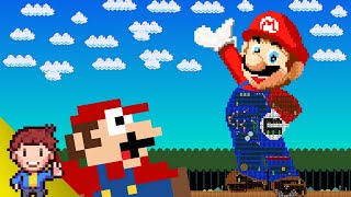 Mario's Giant Mario Maze