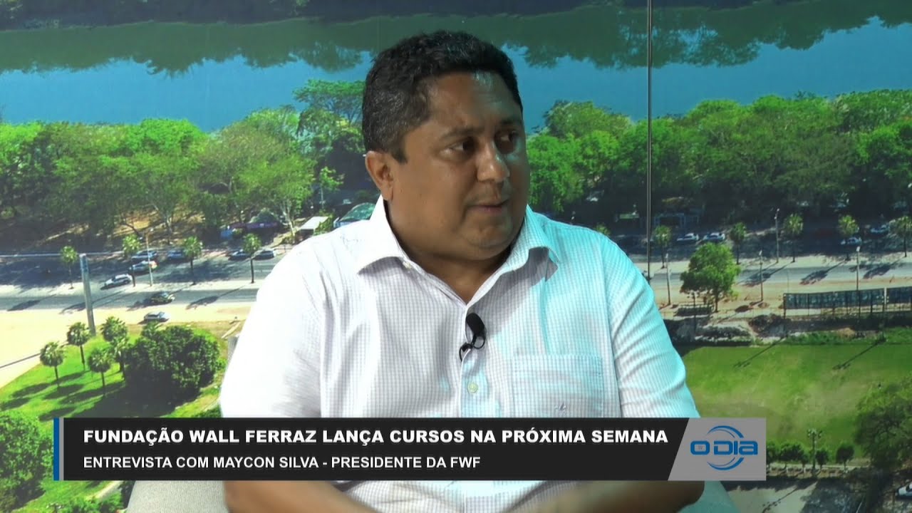 Maycon Silva da Fundação Wall Ferraz comenta abertura de novos cursos 30 08 2023