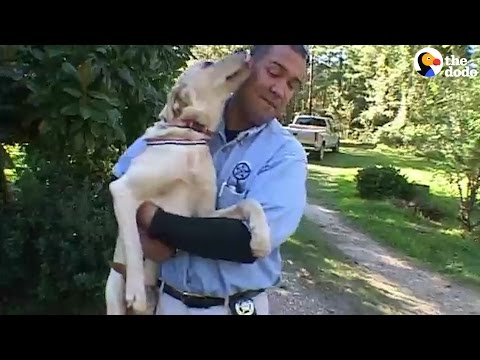 Video: Gangsteris šuo paleidžia iš Jailhouse ir priima Selfie su policijos pareigūnas