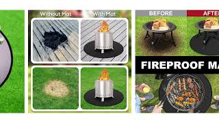 Fireproof Mat Made from Aluminum Foil Silicone Double-Sided Fiberglass Fabric