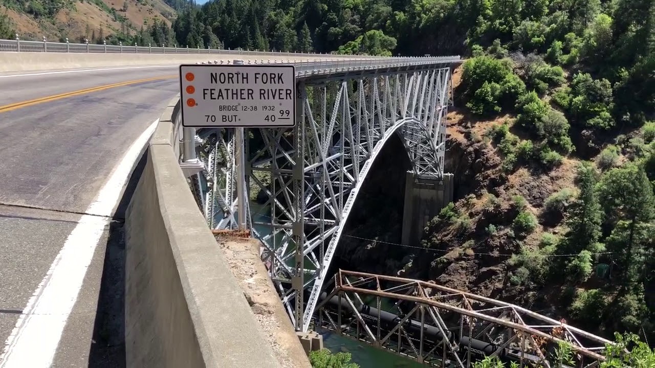 Feather River Canyon Road YouTube