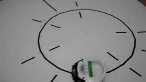 iRobot Create line following with set radius