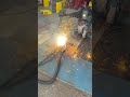Auto ARCAIR gouging tractor with Lincoln Electric DC 1000 and modified LT -7