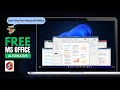 Try This Free Microsoft Office Alternative | Don't Pay For MS Office Subscription