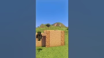 $500 Wooden House Build #minecraft #gaming #minecraftbuilding #minecrafttutorial #minecraftshorts