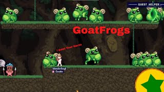 Killing GoatFrogs In Legends Of Idleon