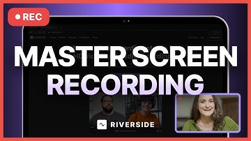 How to Record your Computer Screen & Webcam