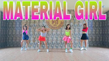 MATERIAL GIRL | Dj YuanBryan Remix | Dance Fitness | Hyper movers