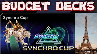 The BEST BUDGET Decks for Synchro Cup!