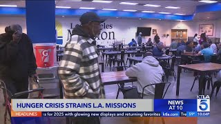 Hunger crisis strains L.A. missions as federal shutdown continues