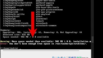Fix You Don’t Have Enough Free Space in var/cache/apt/archives Error in Kali Linux