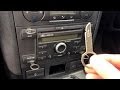 Ford Mondeo / Focus stereo removal - with keys - Mondeo MK III, Focus MK II