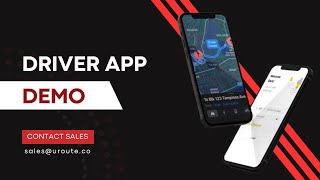 uRoute Driver App Demo screenshot 1