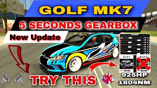 GOLF MK7 5 SECONDS GEARBOX (Without GG) In Car Parking Multiplayer