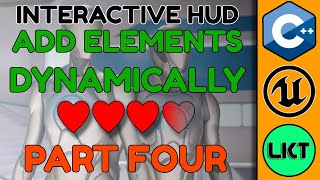 Create an Interactive HUD in Unreal Engine C++ (Add Elements Dynamically) Part Four