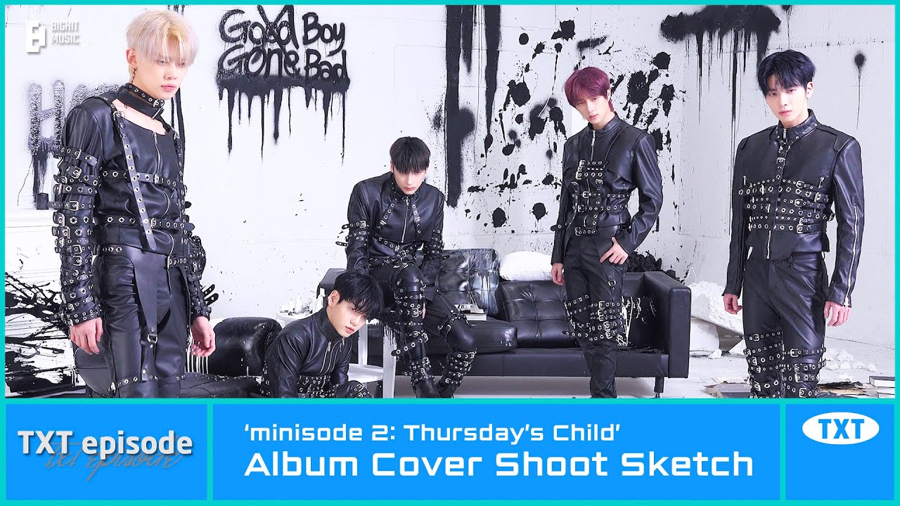 [EPISODE] TXT (투모로우바이투게더) 'minisode 2: Thursday's Child' Album Cover Shoot Sketch