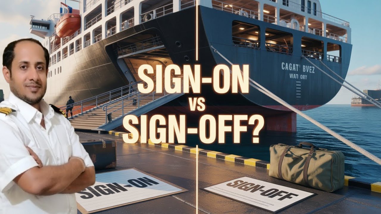 What is Sign ON and Sign OFF in Shipping - YouTube