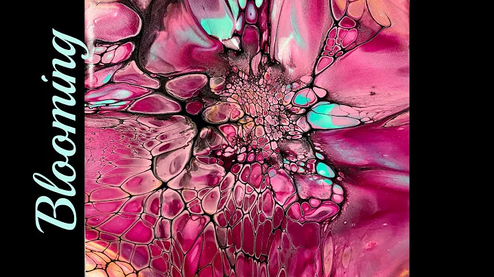 (720) Bloom Technique, Paint & Water Cell Activator, Acrylic Pouring