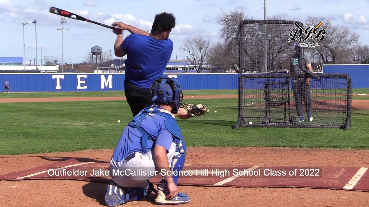 Outfielder Jake McCallister Science Hill High School Class of 2022