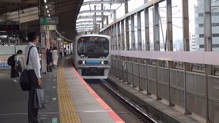 りんかい線70-000形Z10編成　武蔵浦和駅到着②