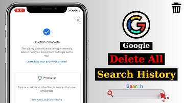 How To Delete All Google Search History 2024 (Full Guide) | Delete Search History on Google