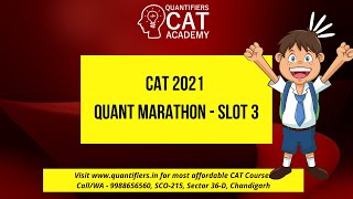CAT 2021 Slot III Quant Solutions - Geometry Question