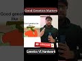 Good genetics vs bad genetics  shorts trending viral.