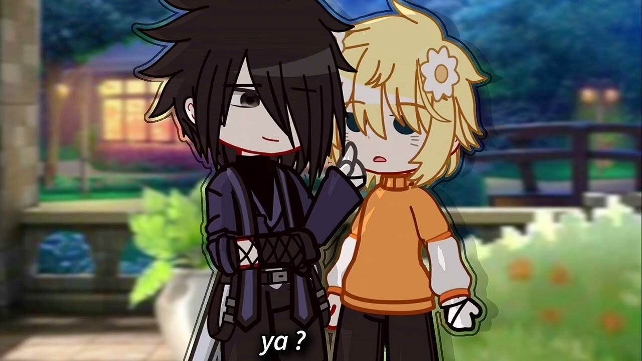 💞/ Sasuke/ en una dimensión/ distinto _ / SasuNaru/ ❤️ espero que les guste/ gacha _ meme _/