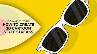 Cinema 4D Tutorial - How to Create 2D Cartoon Style Action Lines Cinema 4D Tutorial - How to Create 2D Cartoon Style Action Lines