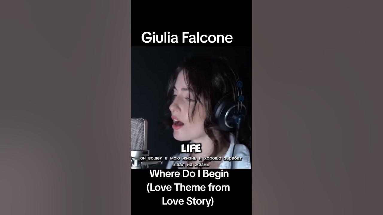 @GiuliaFalcone06  - Where Do I Begin (Love Theme from Love Story) - Andy Williams (Cover)