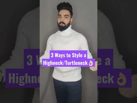 Video: 3 Cara Memakai Sweater Turtleneck