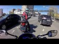Безбашенные мотоциклисты // Чуть не сбили пешехода!!!