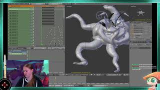 3d Modeling with Maddi, Ep. 3 TENTACLES