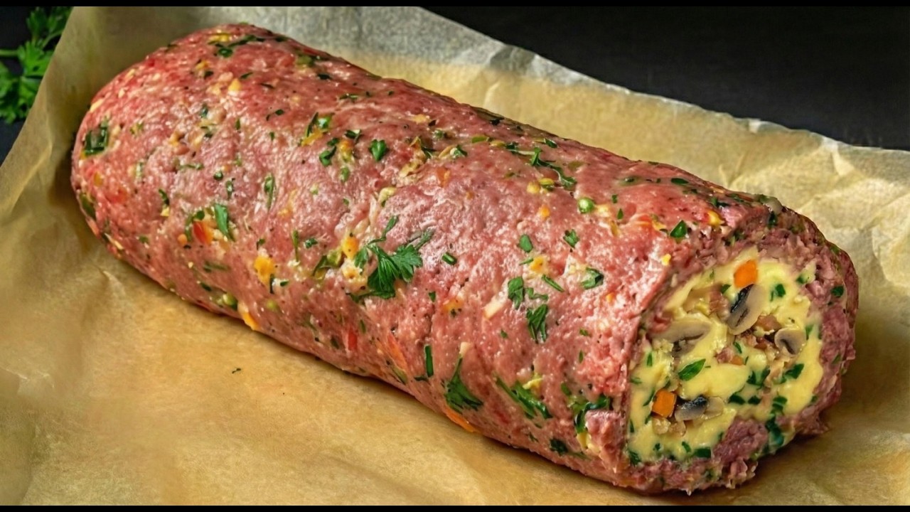 Самый вкусный мясной хлеб всех времен! Попробуйте сделать его так. Он такой вкусный ❗